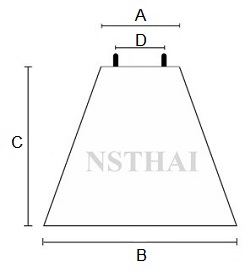 ขนาดตอม่อซีเมนต์