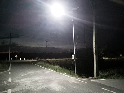 ติดตั้งไฟถนน 100W นครปฐม