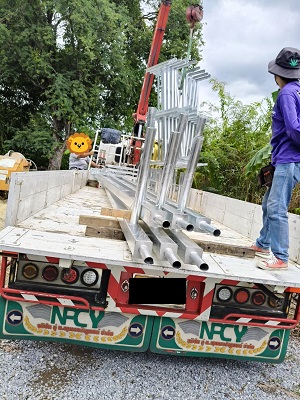 ผลงานการผลิตเสาไฟถนนโซล่าเซลล์และตอม่อซีเมนต์ NS THAI รูปที่ 13