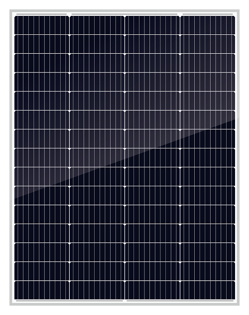 แผงโซล่าเซลล์ 150W โมโน