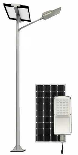 ไฟถนนโซล่าเซลล์ 60 วัตต์ รุ่น NSS-60i