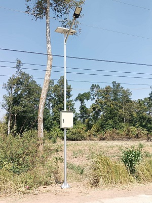 ติดตั้งไฟถนน 20W ยโสธร