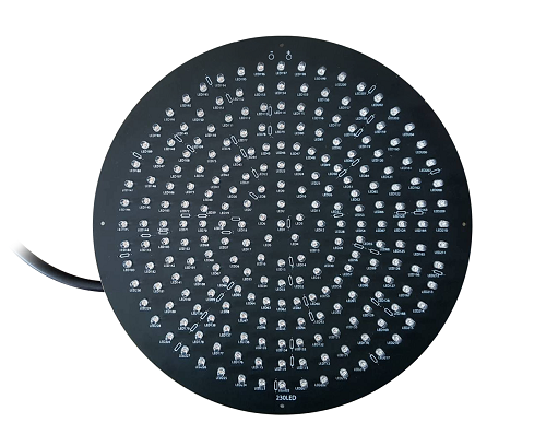 จานหลอดไฟกระพริบ 230 ดวง