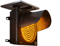 หัวโคมไฟกระพริบโซล่าเซลล์