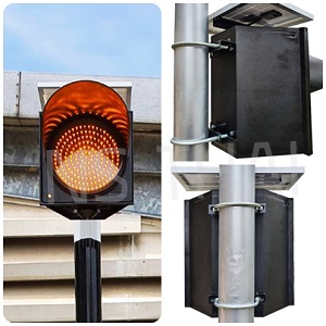 ไฟกระพริบโซล่าเซลล์ 170 หลอด 5W